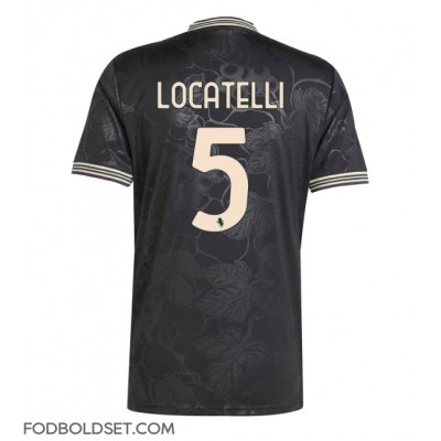 Juventus Manuel Locatelli #5 Tredjetrøje 2025-26 Kortærmet Juventus Manuel Locatelli #5 Tredjetrøje 2025-26 Kortærmet